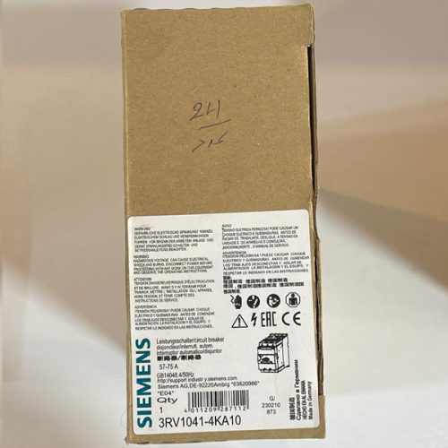 کلید قطع مدار 3RV1041-4KA10 زیمنس